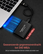 External SSD 128TB 540MB/s USB-C