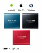 External SSD 128TB 540MB/s USB-C