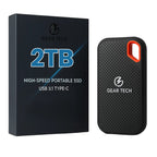 External SSD 2TB High-Speed USB-C