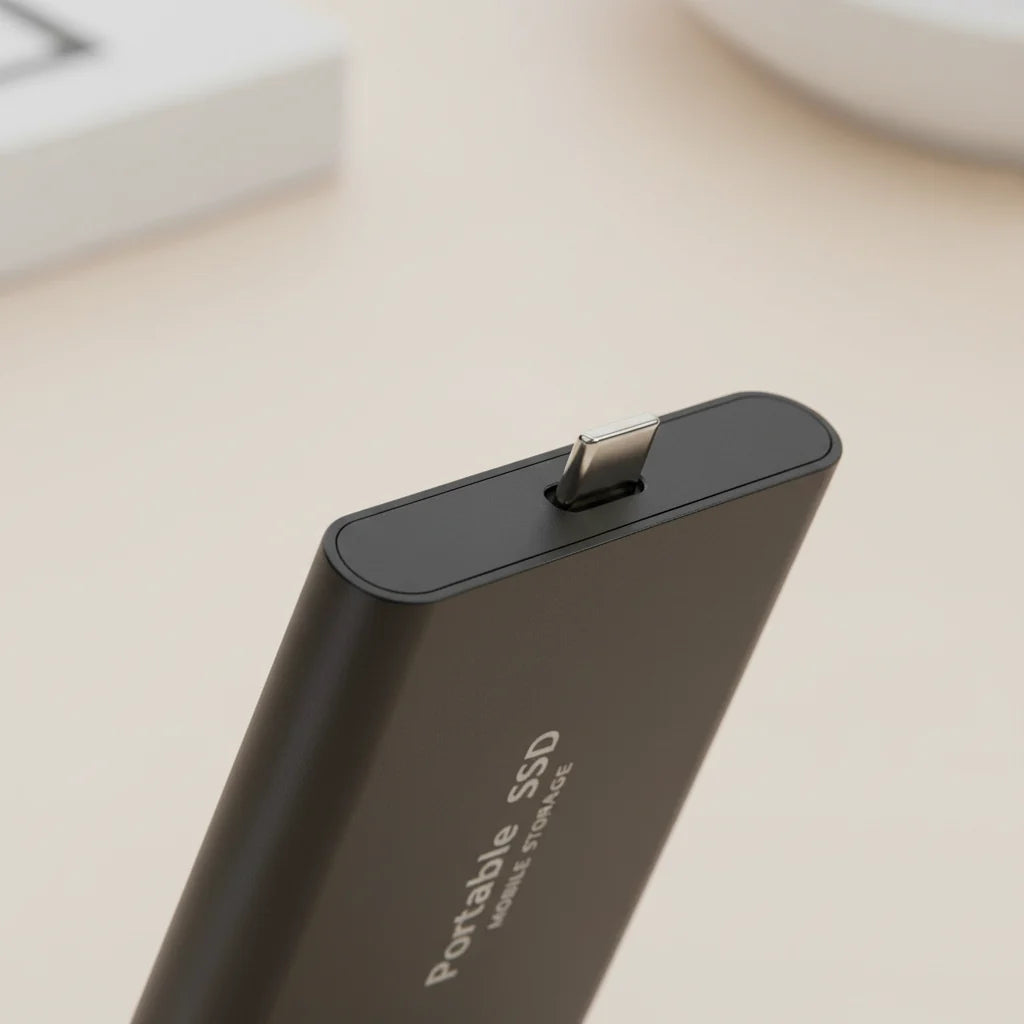 External SSD 2TB USB-C & USB 3.1 Portable Durable