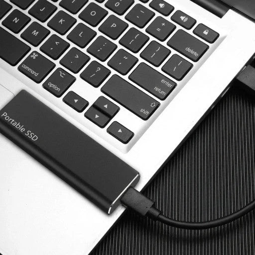 External SSD Drive 4TB USB-C High-Speed Compact & Lightweight