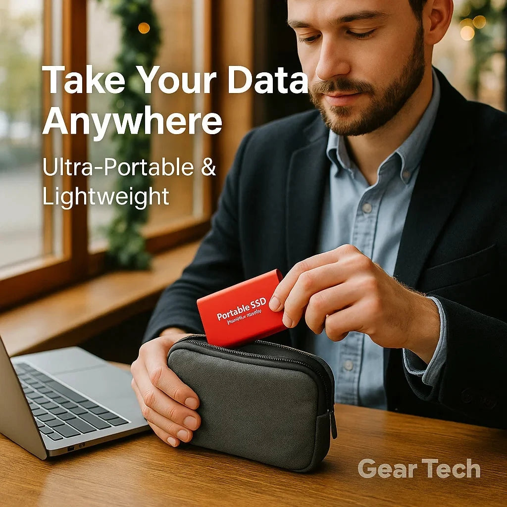 External SSD High-Speed USB 3.0 Up To 32 TB