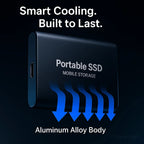 External SSD High-Speed USB 3.0 Up To 32 TB