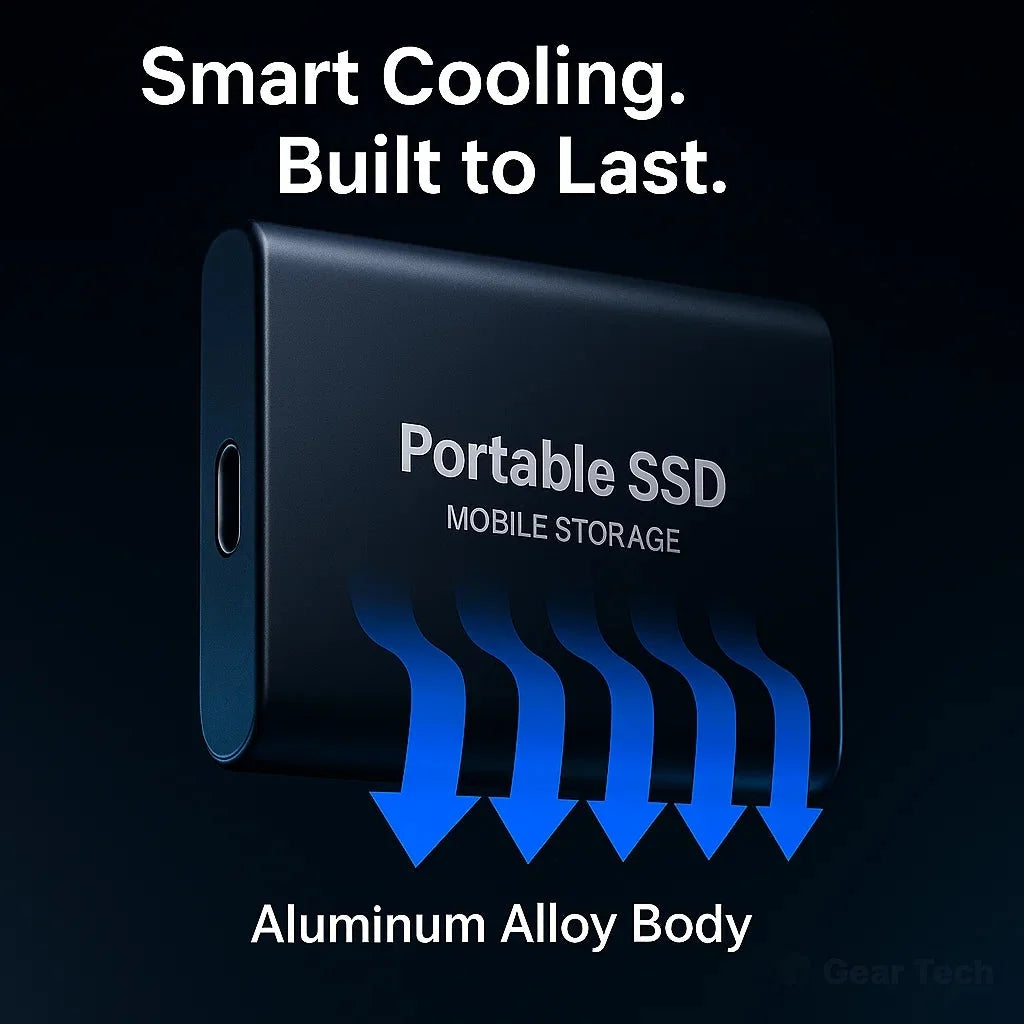 External SSD High-Speed USB 3.0 Up To 32 TB
