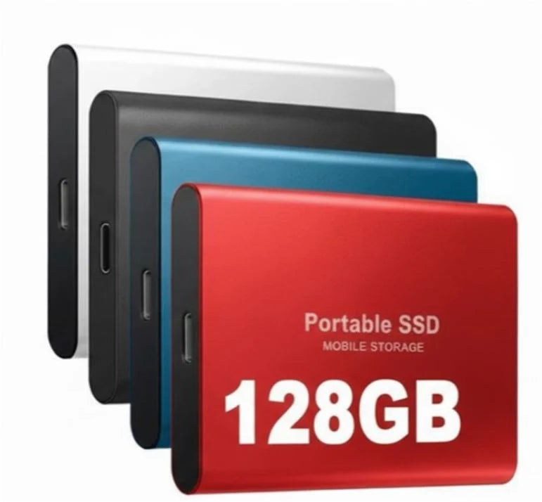 External SSD High-Speed USB-C 128 GB