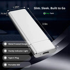 External SSD USB 3.2 High-Speed Up To 30 TB