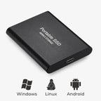 External SSD USB-C 1050 MB/s Aluminum Case
