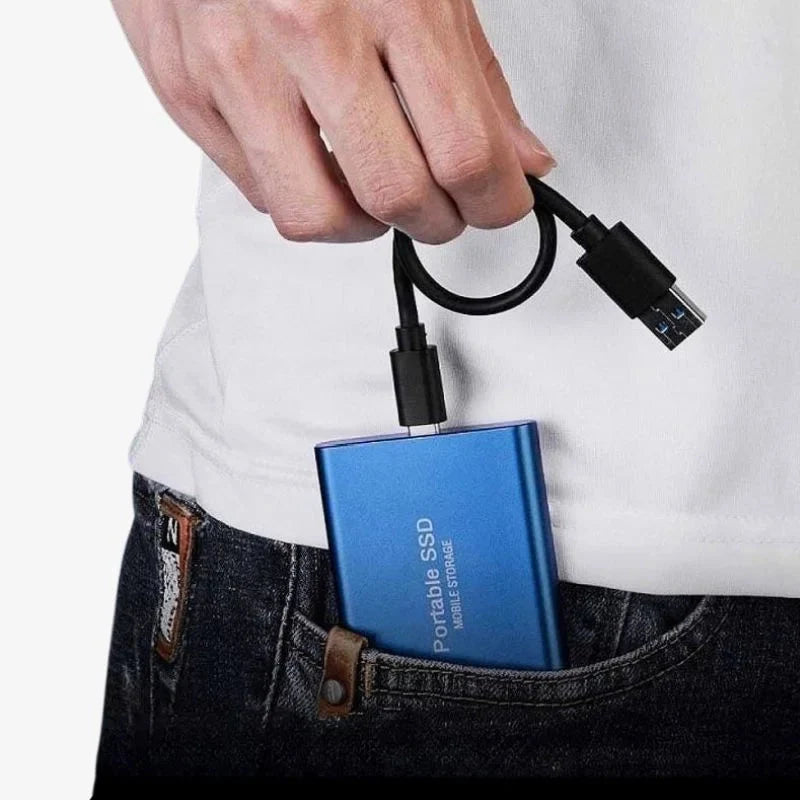 External SSD USB-C Plug & Play 30 TB