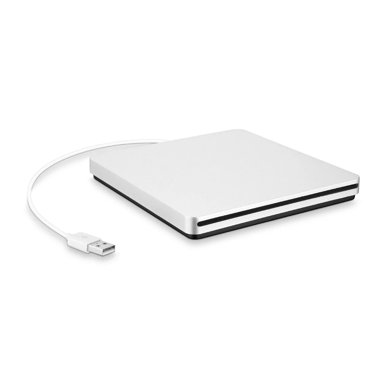External Slot-In CD/DVD Drive Single-Cable USB-Powered Automatic Slot-Loading