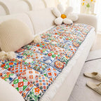 Extra-Thick Non-Slip Quilted Sofa Cover (Machine Washable)