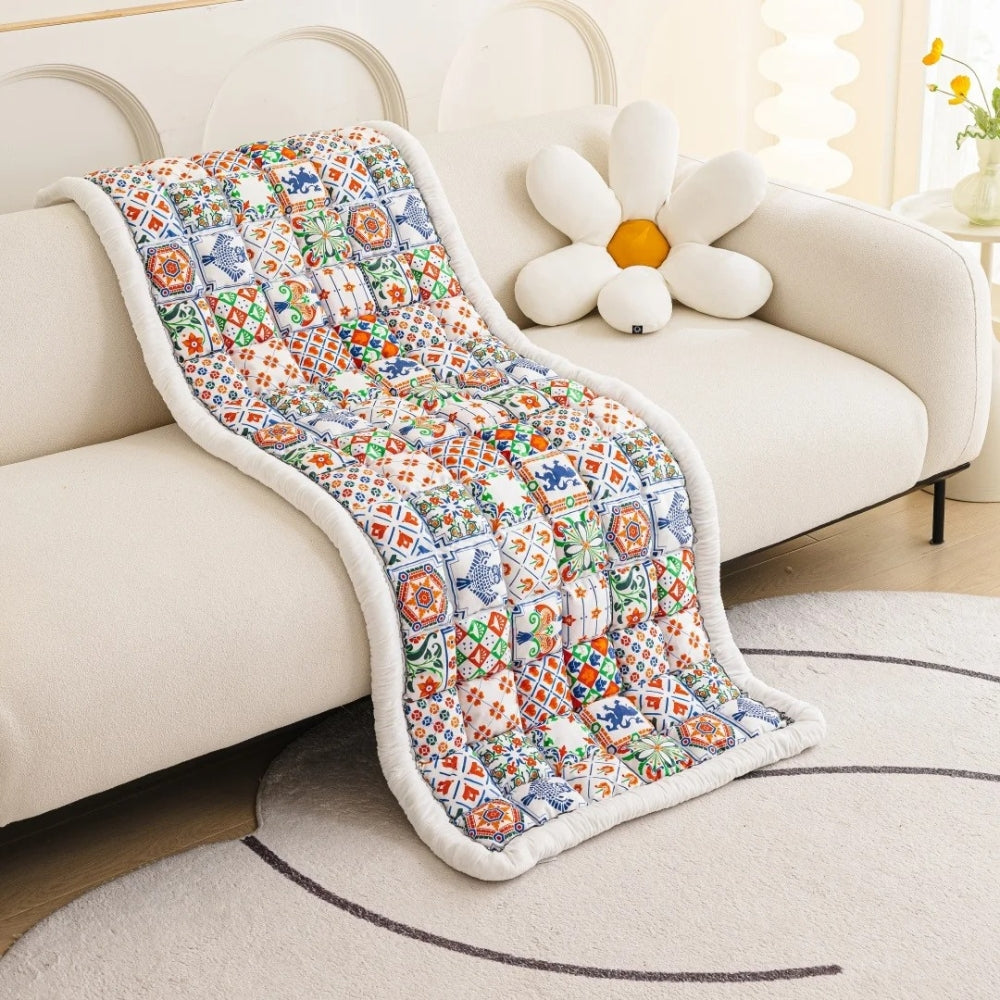 Extra-Thick Non-Slip Quilted Sofa Cover (Machine Washable)