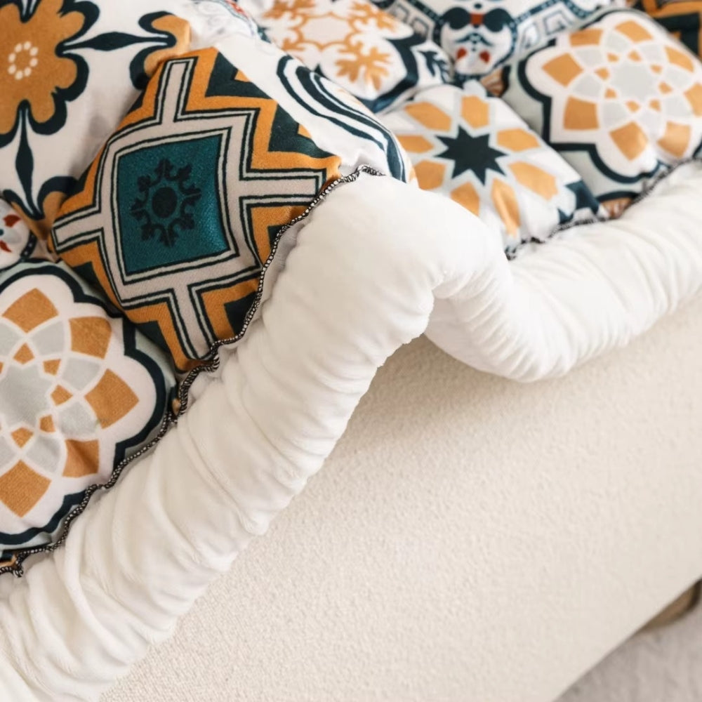 Extra-Thick Non-Slip Quilted Sofa Cover (Machine Washable)