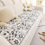 Extra-Thick Non-Slip Quilted Sofa Cover (Machine Washable)
