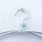 Extra-Wide Rust-Resistant Aluminum Clothes Hangers (Set of 6)