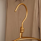 Extra-Wide Rust-Resistant Aluminum Clothes Hangers (Set of 6)