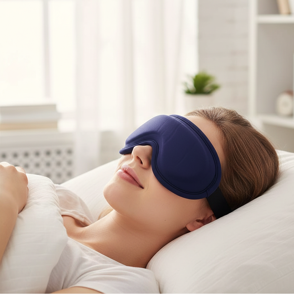 Eye Mask Self-Heating Weighted Soft Fabric