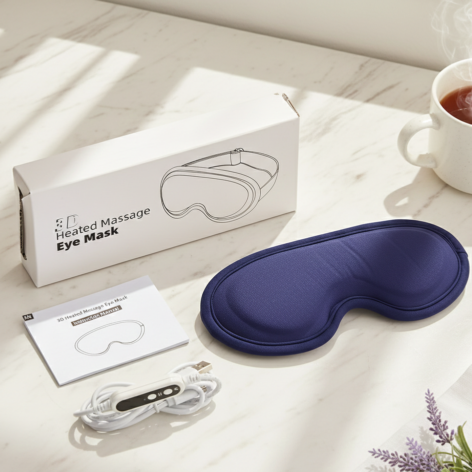 Eye Mask Self-Heating Weighted Soft Fabric