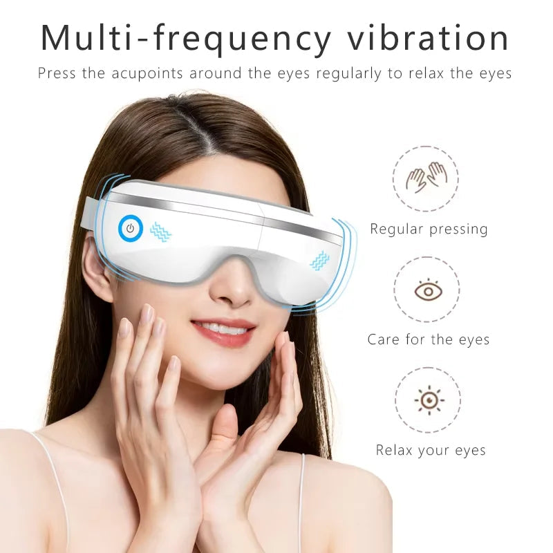 Eye Massager Air Compression & Vibration Bluetooth Audio