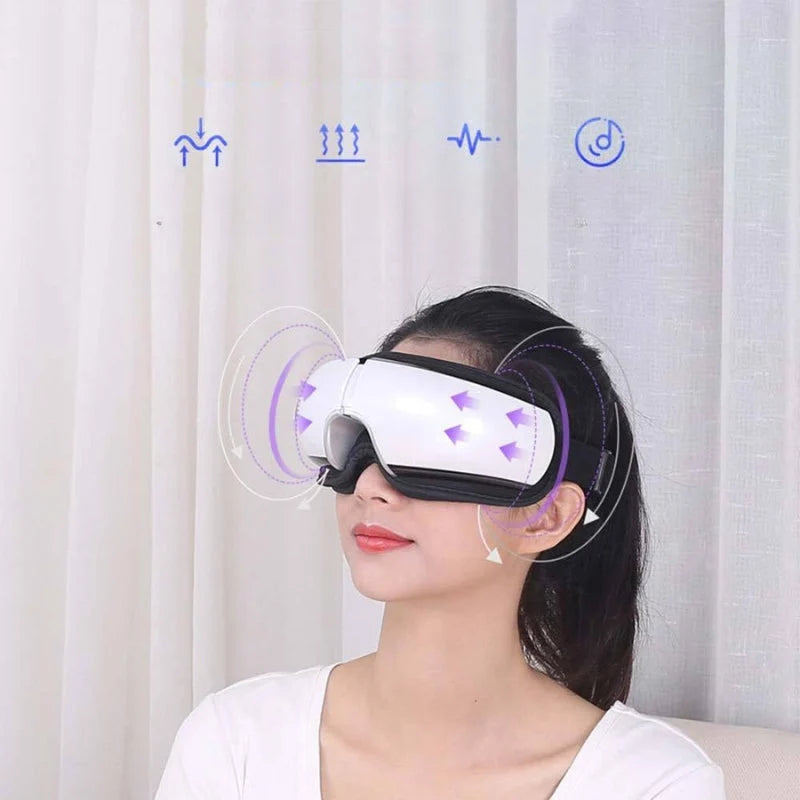 Eye Massager Air Pressure & Vibration USB Rechargeable