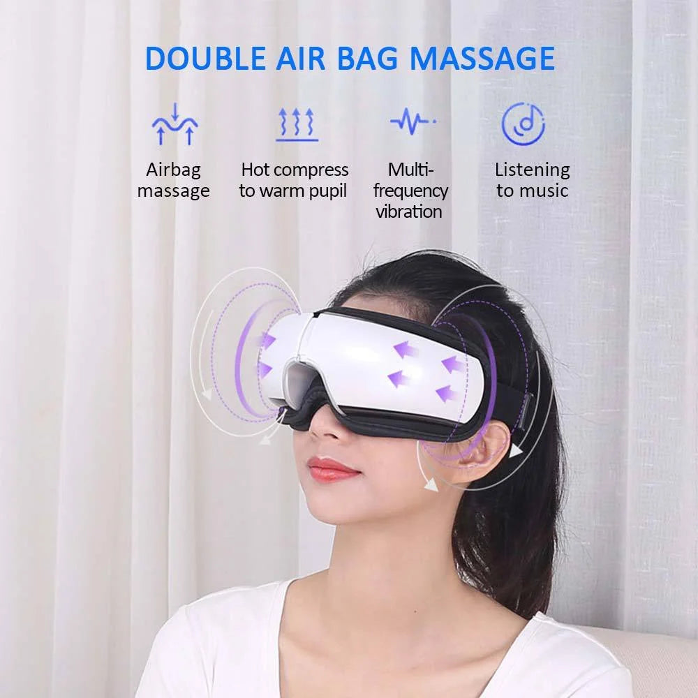 Eye Massager Air Pressure & Vibration USB Rechargeable