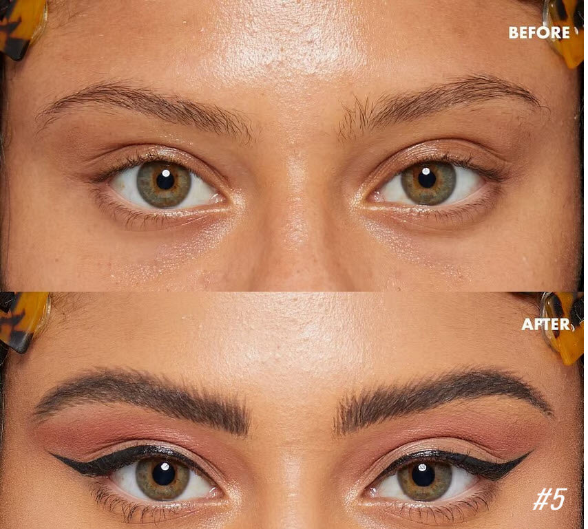 Eyebrow Pen Fine-Tip Smudge-Proof Long-Wearing 5 Shades