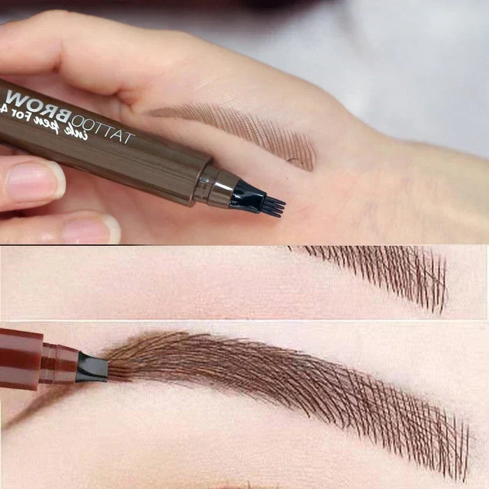 Eyebrow Pen Fine-Tip Smudge-Proof Long-Wearing 5 Shades