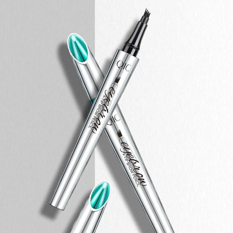 Eyebrow Pen Four-Tip Microblading Effect Waterproof & Long-Lasting
