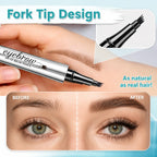 Eyebrow Pen Four-Tip Microblading Effect Waterproof & Long-Lasting
