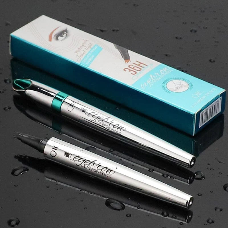 Eyebrow Pen Four-Tip Microblading Effect Waterproof & Long-Lasting