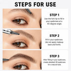 Eyebrow Pen Four-Tip Microblading Effect Waterproof & Long-Lasting