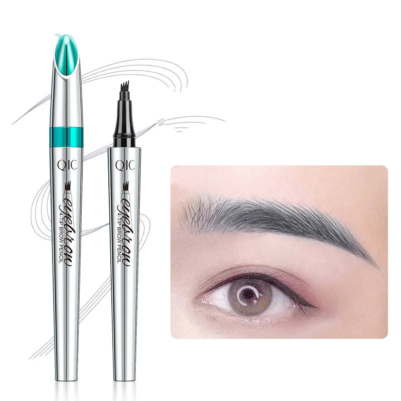 Eyebrow Pencil Triple-Tip Precision 36-Hour Waterproof