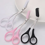 Eyebrow Scissors Stainless Steel Precision Blades Mini Comb