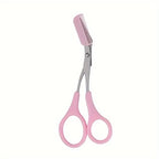 Eyebrow Scissors Stainless Steel Precision Blades Mini Comb