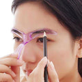 Eyebrow Shaping Stencil Reversible Nose Bridge Rest