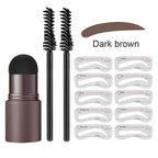 Eyebrow Stamp Kit 5 Natural Shades & Pre-Shaped Stamps