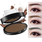 Eyebrow Stamp Set Waterproof Matte Finish Stencils & Sponge