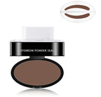 Eyebrow Stamp Set Waterproof Matte Finish Stencils & Sponge