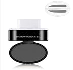 Eyebrow Stamp Set Waterproof Matte Finish Stencils & Sponge