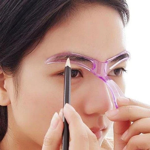 Eyebrow Stencil Reusable Reversible Nose Bridge Rest