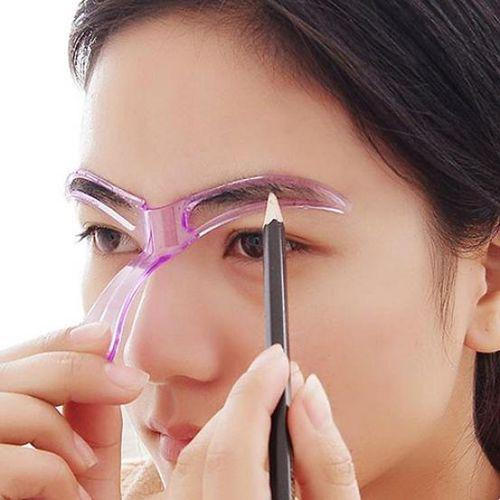 Eyebrow Stencil Reusable Reversible Nose Bridge Rest