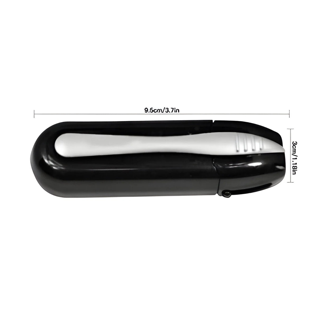 Eyeglass Cleaner Dry Carbon Pads & Brush Pocket-Sized
