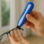 Eyeglass Cleaner Dry Carbon Pads Dual-Arm Pocket-Sized