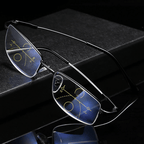 Eyeglasses Varifocal Lenses Lightweight Blue Light & UV Protection