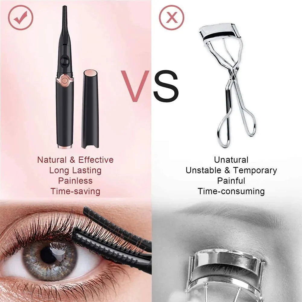 Eyelash Curler Rechargeable 10-Second Heat 3-Temp