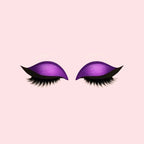 Eyeliner & Lash Stickers Winged Metallic Self-Adhesive Reusable