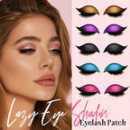 Eyeliner & Lash Stickers Winged Metallic Self-Adhesive Reusable