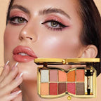 Eyeshadow Palette 10 Glitter Shades Highly Pigmented & Long-Lasting