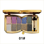 Eyeshadow Palette 10 Glitter Shades Highly Pigmented & Long-Lasting
