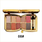 Eyeshadow Palette 10 Glitter Shades Highly Pigmented & Long-Lasting