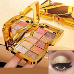 Eyeshadow Palette 10 Glitter Shades Highly Pigmented & Long-Lasting